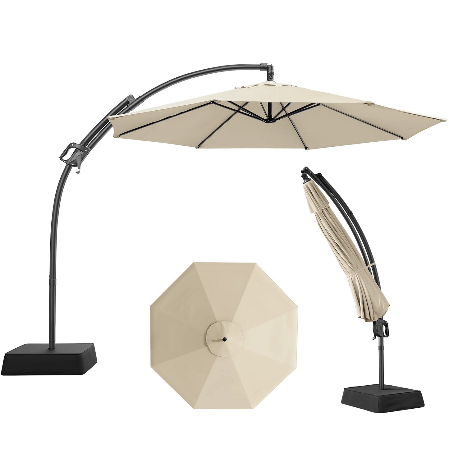 Outdoor Patio Umbrella with Base Included