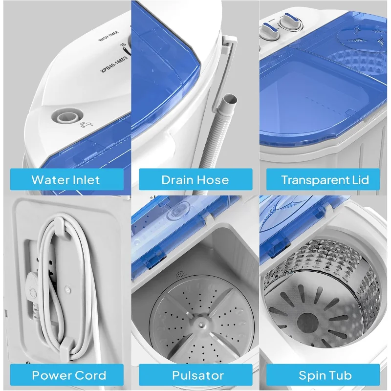 Electric Washer and Dryer Combo