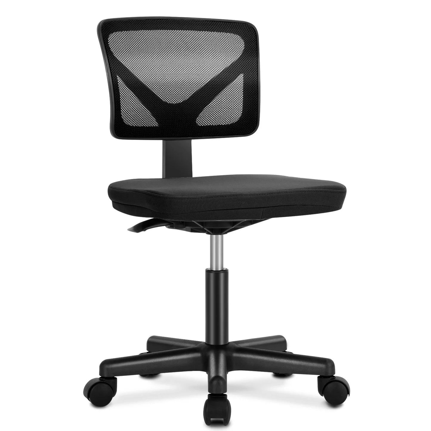 Lumbar Support Armless Office Chair