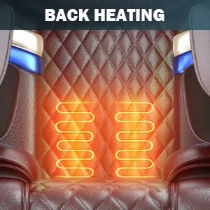 Massage Chair Recliner w/Full Body Airbag to Assemble with Bluetooth Speaker & Foot Roller