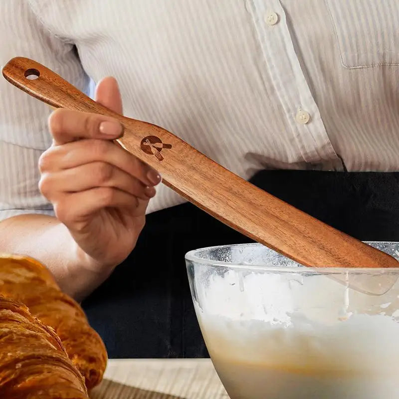 Wooden Bread Mixing Stir Stick