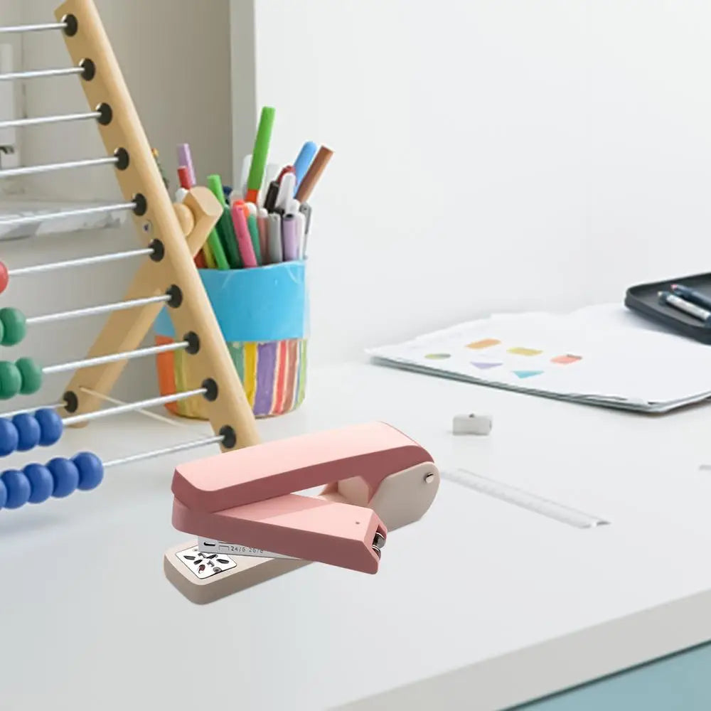 360 Rotary Stapler Multifunctional Heavy Duty Stapler Use 24/6 Staple Effortless Long Stapler Office Bookbinding Supplies