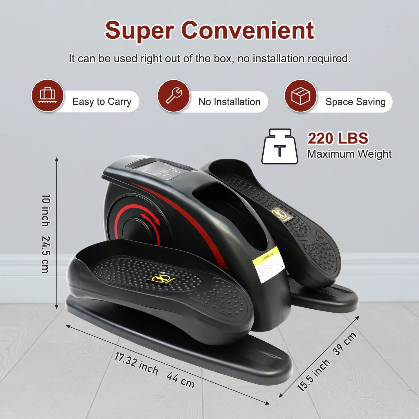 Electric Elliptical Machine Pedal Exerciser