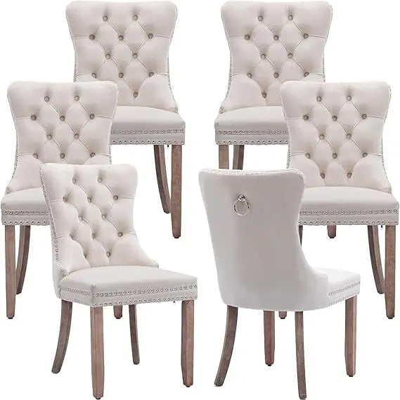 Velvet Dining Chairs Set