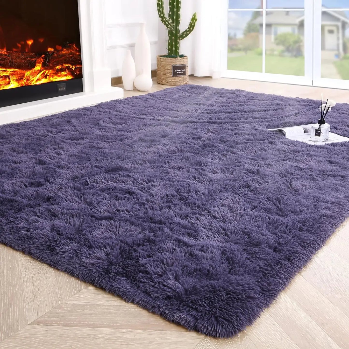 Fluffy Rugs Non Slip Rugs for Hardwood Floors Room Decor