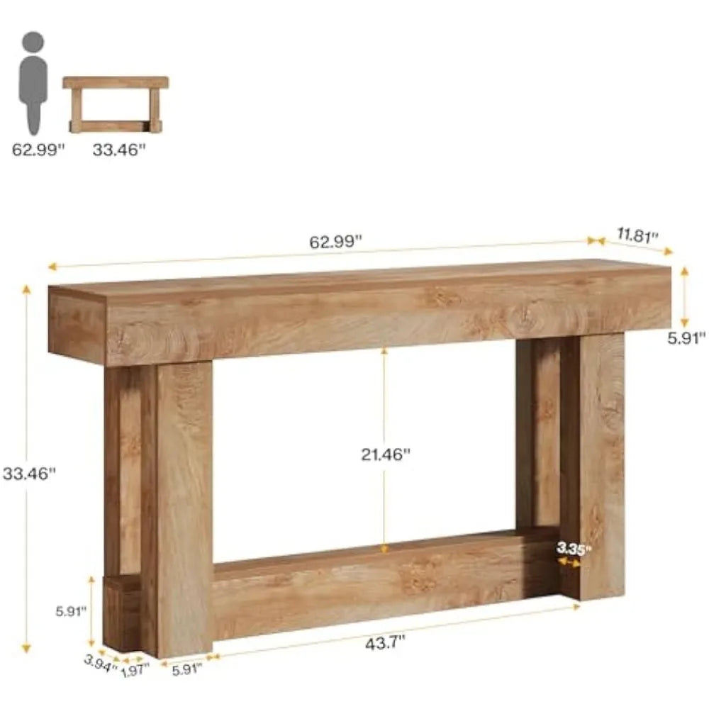 Narrow Long Living Room Table