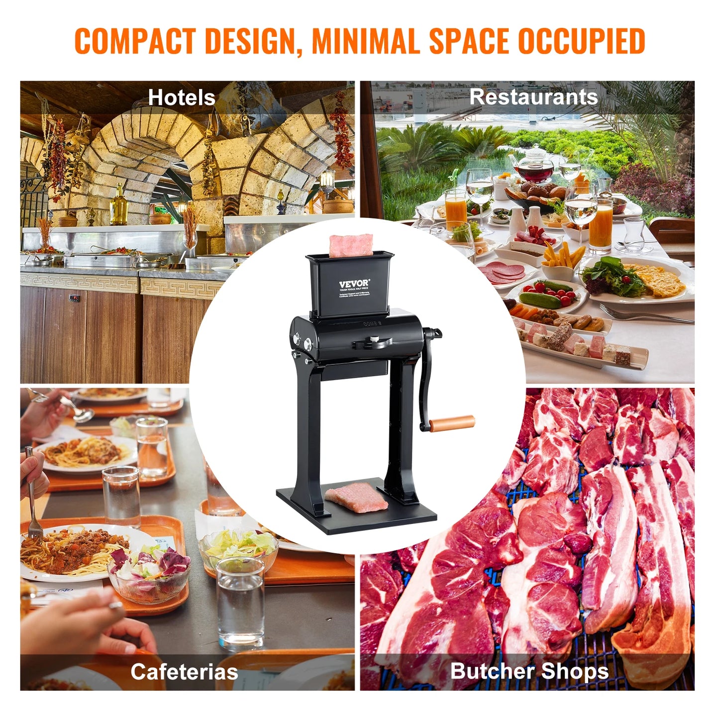 Heavy Duty Stainless Steel Commercial Meat Tenderizer