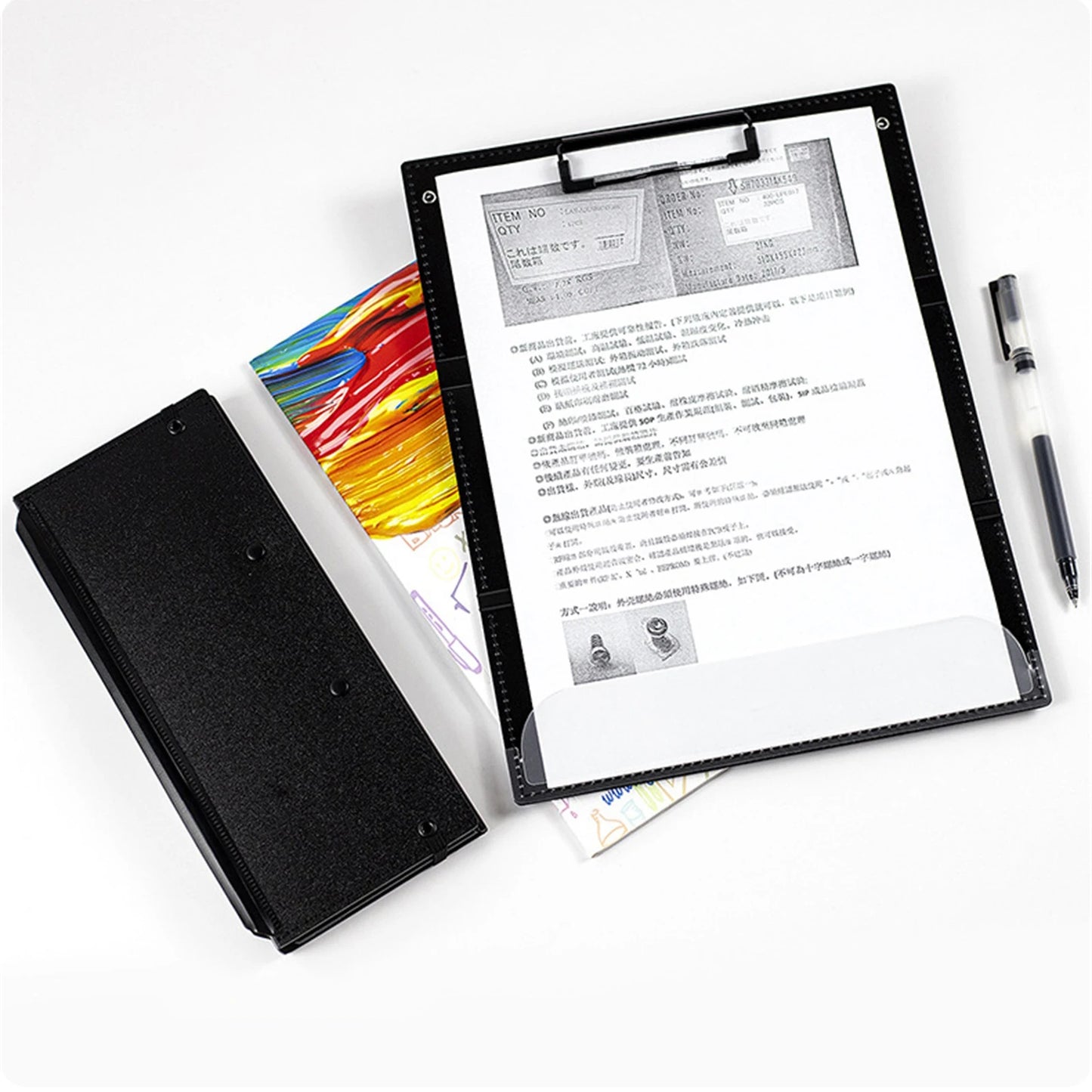 Nurse Folding Clipboard Portable