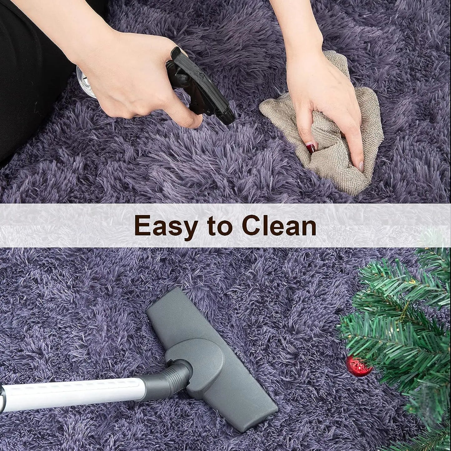 Fluffy Rugs Non Slip Rugs for Hardwood Floors Room Decor