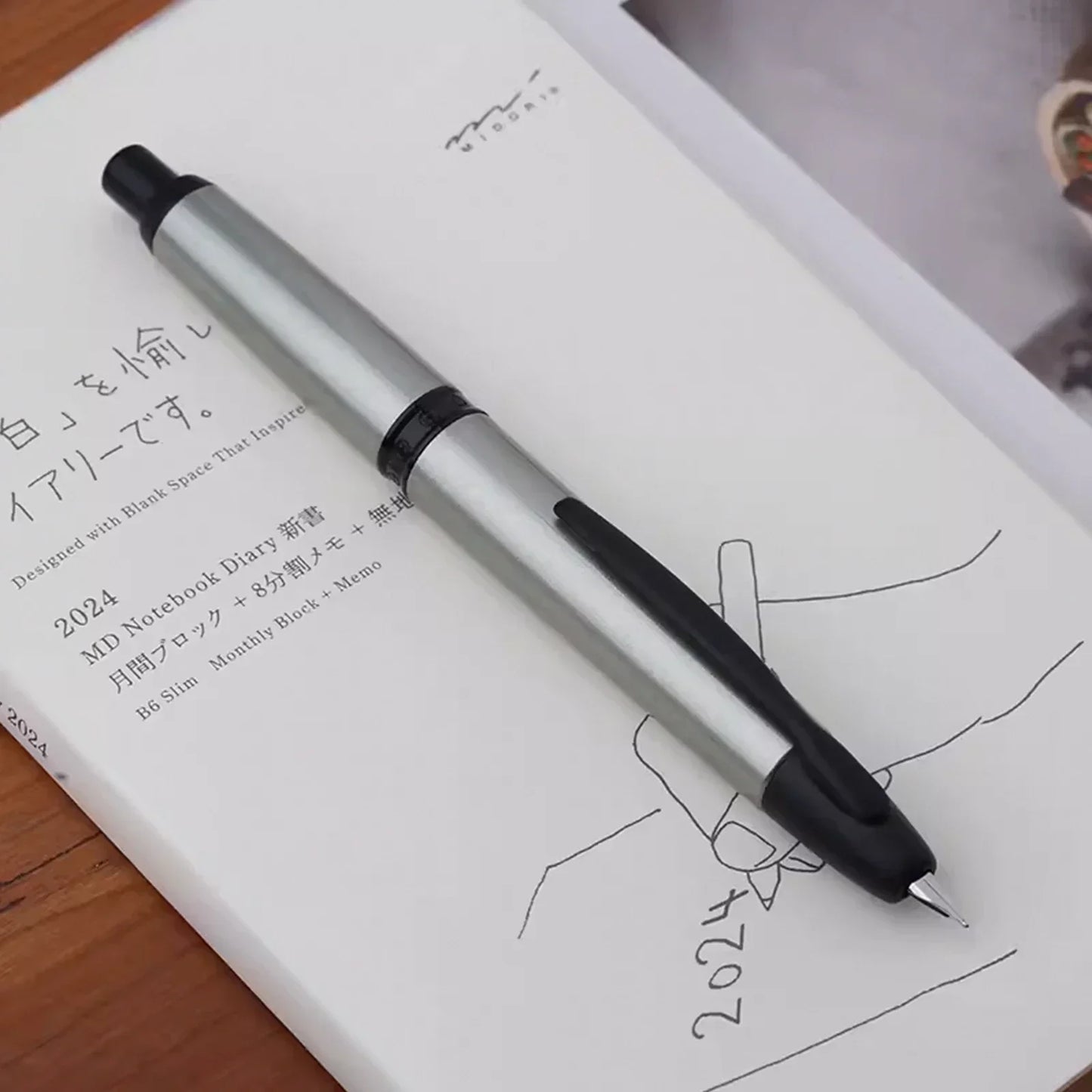 Press Fountain Pens Retractable Nibs