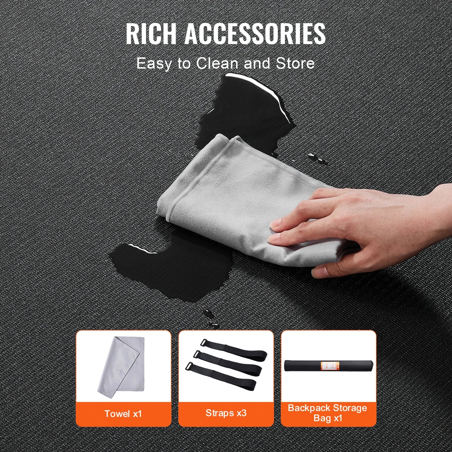 Exercise Mat Non Slip High Density Premium Yoga Mat