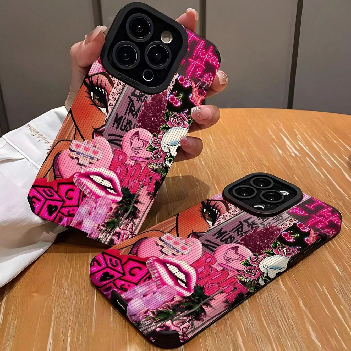 Shockproof Fashion Graffiti Pattern Phone Case