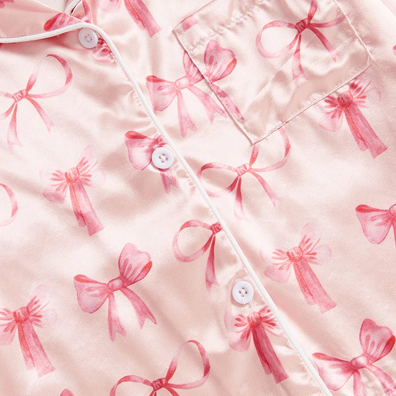 Baby Girl Silk Pajama Set