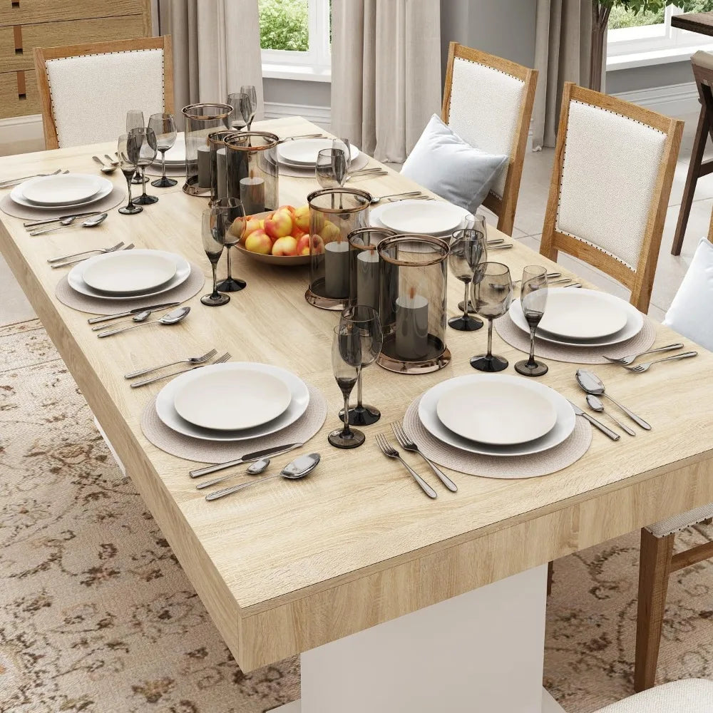 Modern Dining Room Table with chairs
