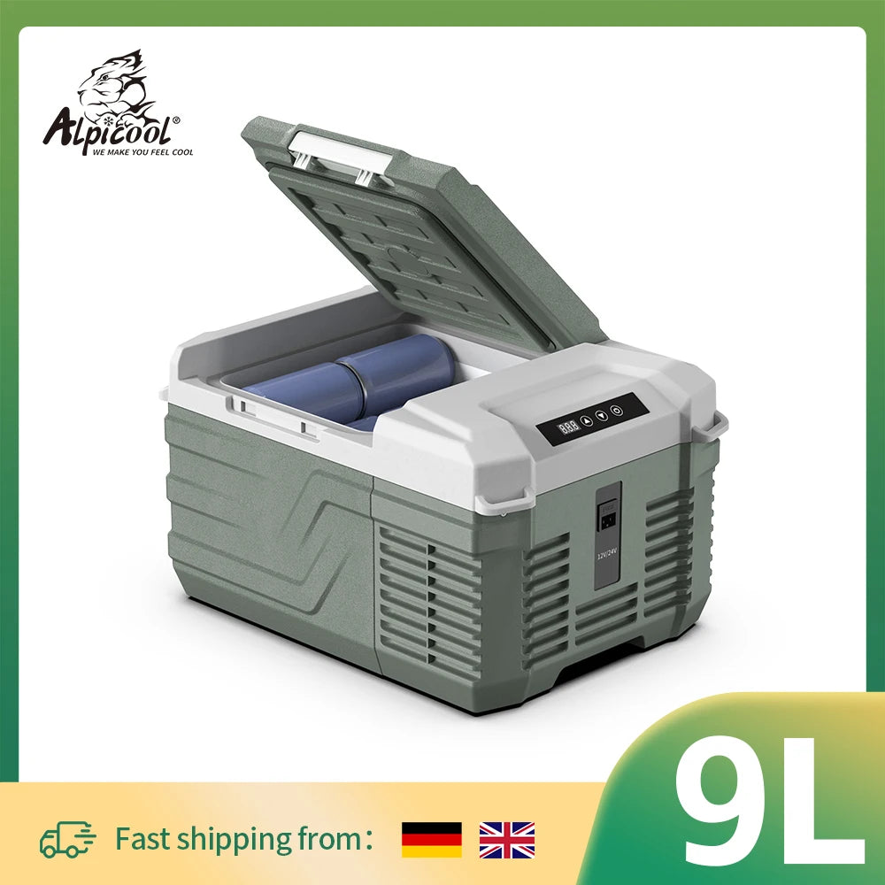 Portable Refrigerator with AC Electric Cooler Plug