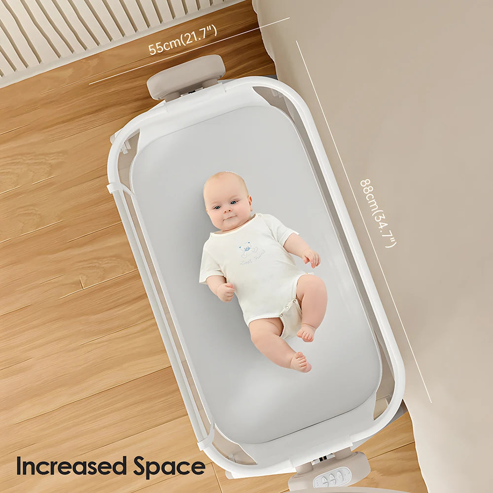 Portable Travel Crib Rocking Baby Bassinet