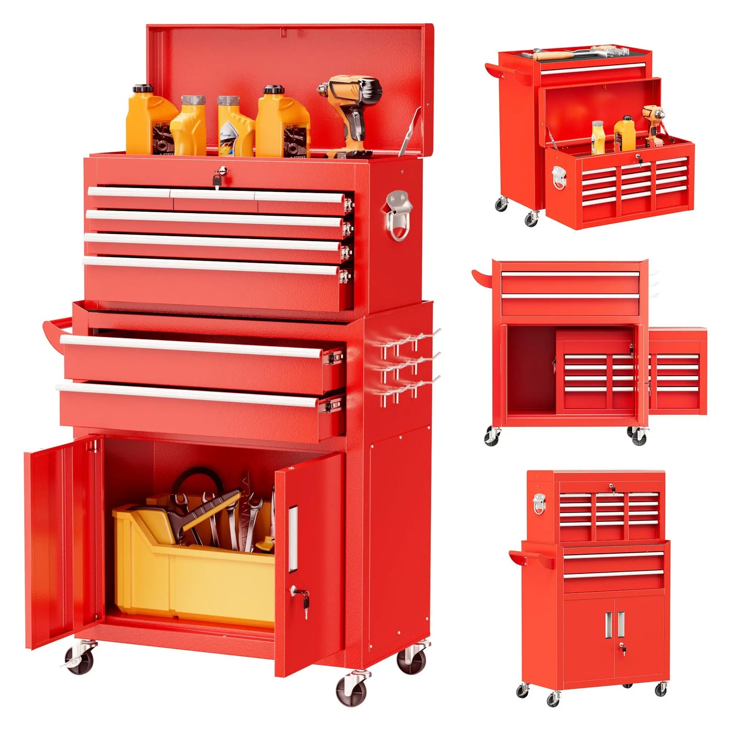 Rolling Tool Chest With Wheels
