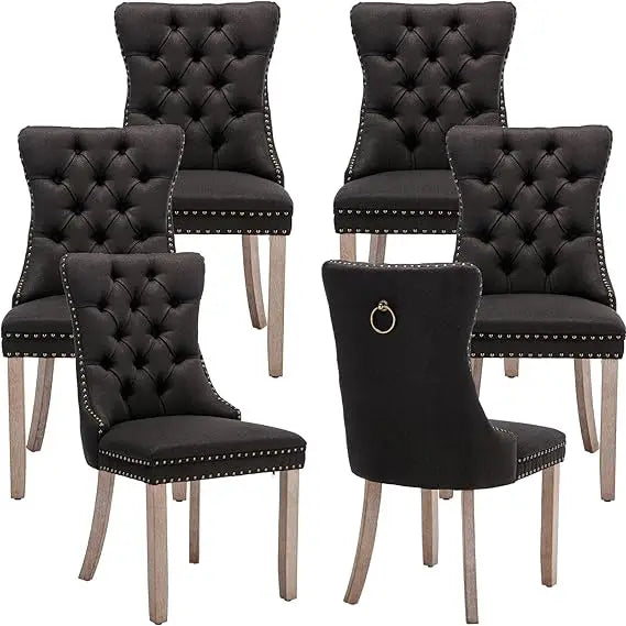 Velvet Dining Chairs Set