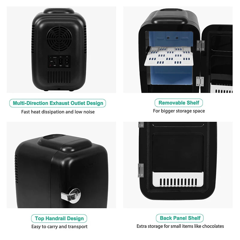 Mini Fridge - AC/DC Heated Cooling