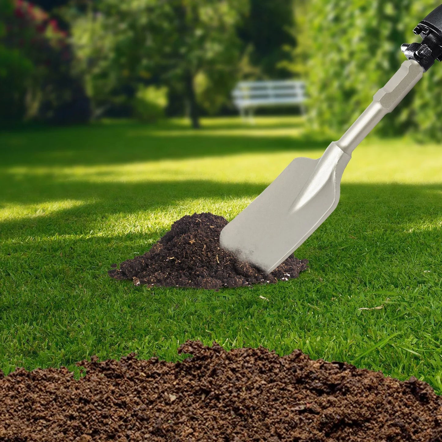 Long Handle Electric Demolition Hammer Shovel