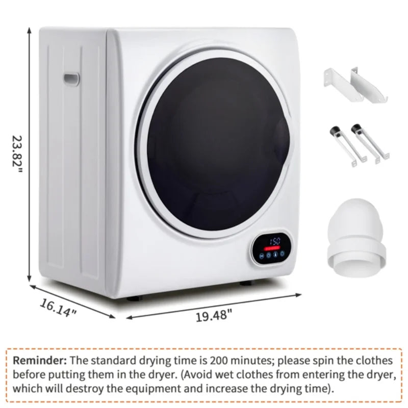 Compact portable Dryer with LED display