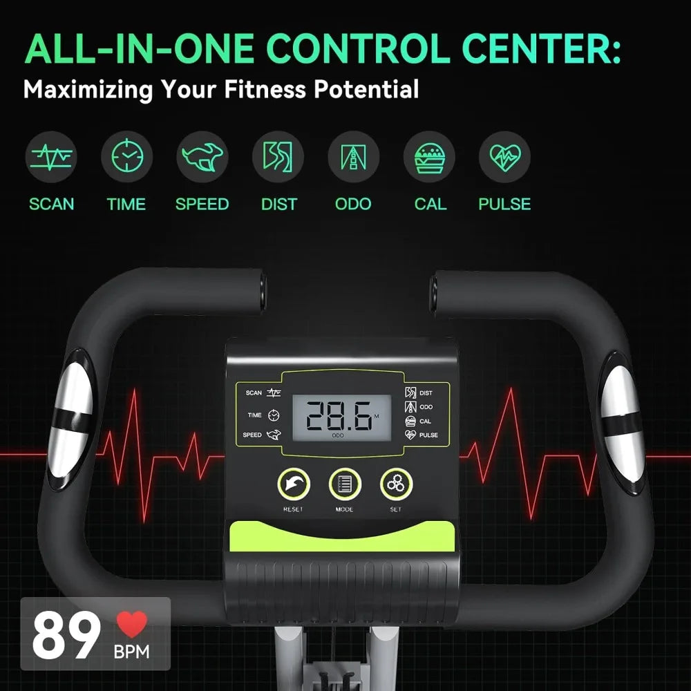 Stationary Foldable Exercise Bike