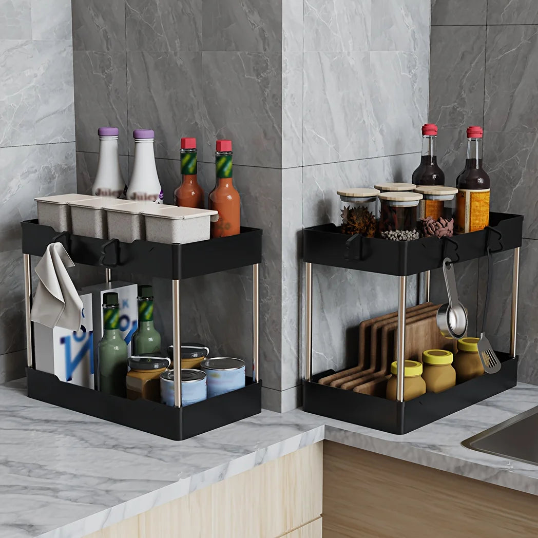 Bathroom Sink Organizer Storage Rack