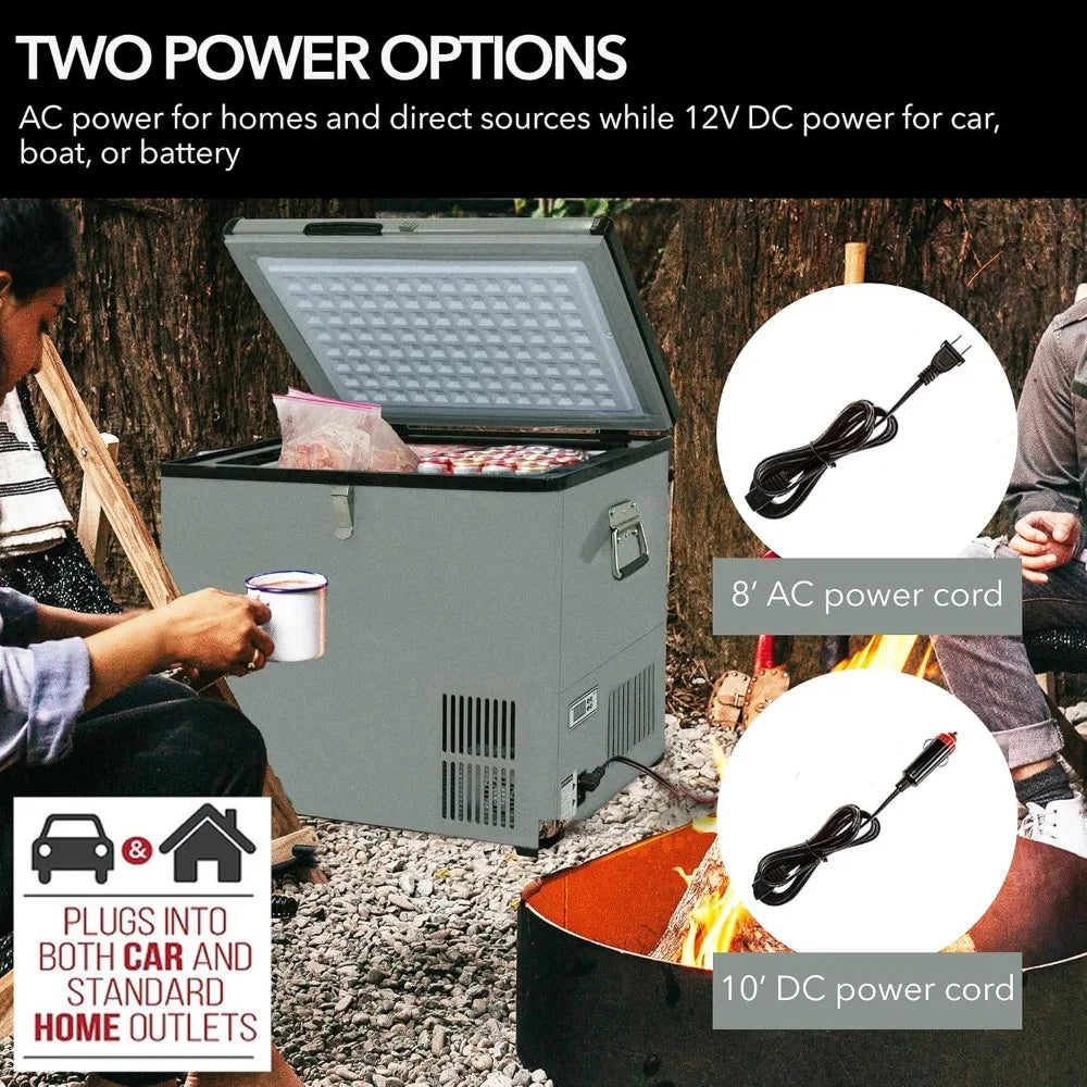 Portable Refrigerator and Deep Chest Freezer