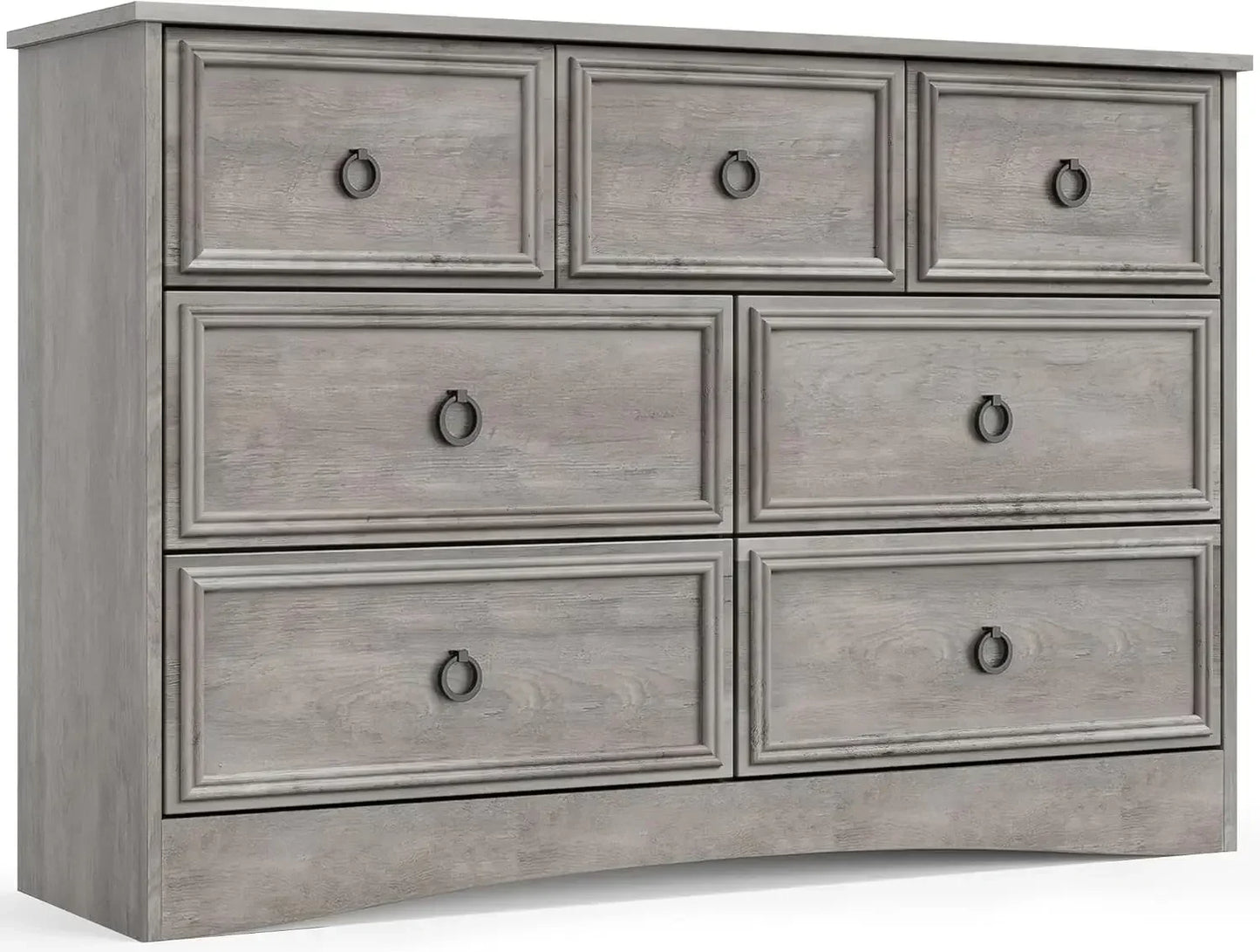 Modern Dresser Organizer with Textured Borders