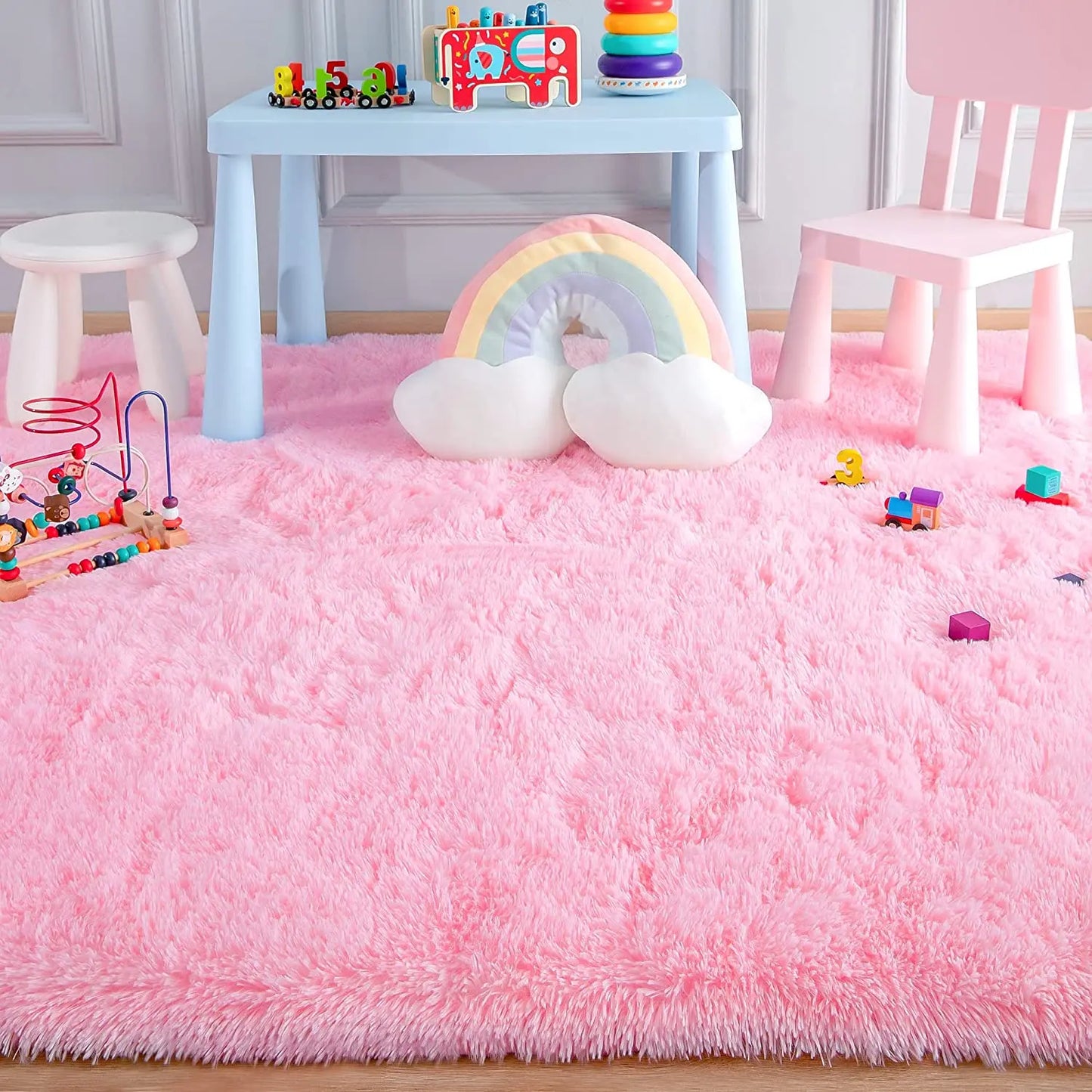 Plush Fluffy Ultra Soft Indoor Modern Rugs