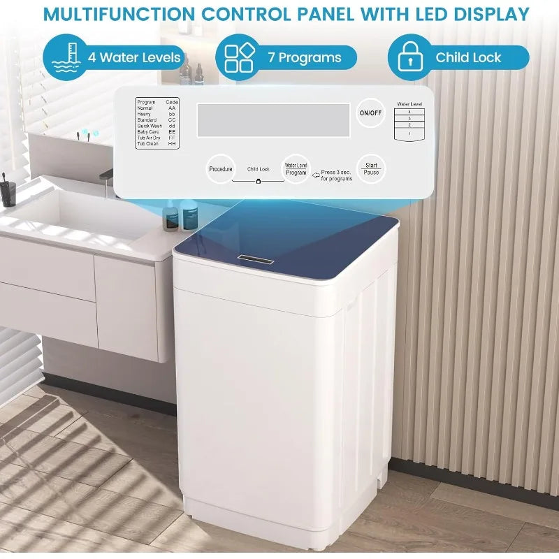 Full Automatic Washer and Dryer Combo