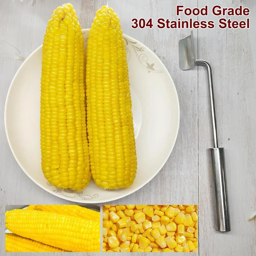 Corn Cob Peeler Stainless Steel