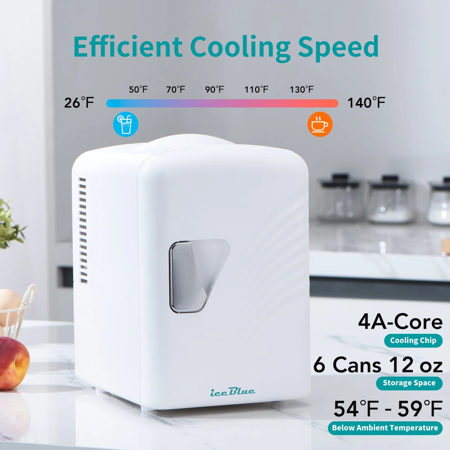 Low Noise Refrigerator Cold/Warmer Cooler - Portable Car/Home