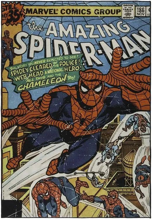 Marvel Spiderman Indoor Area Rug