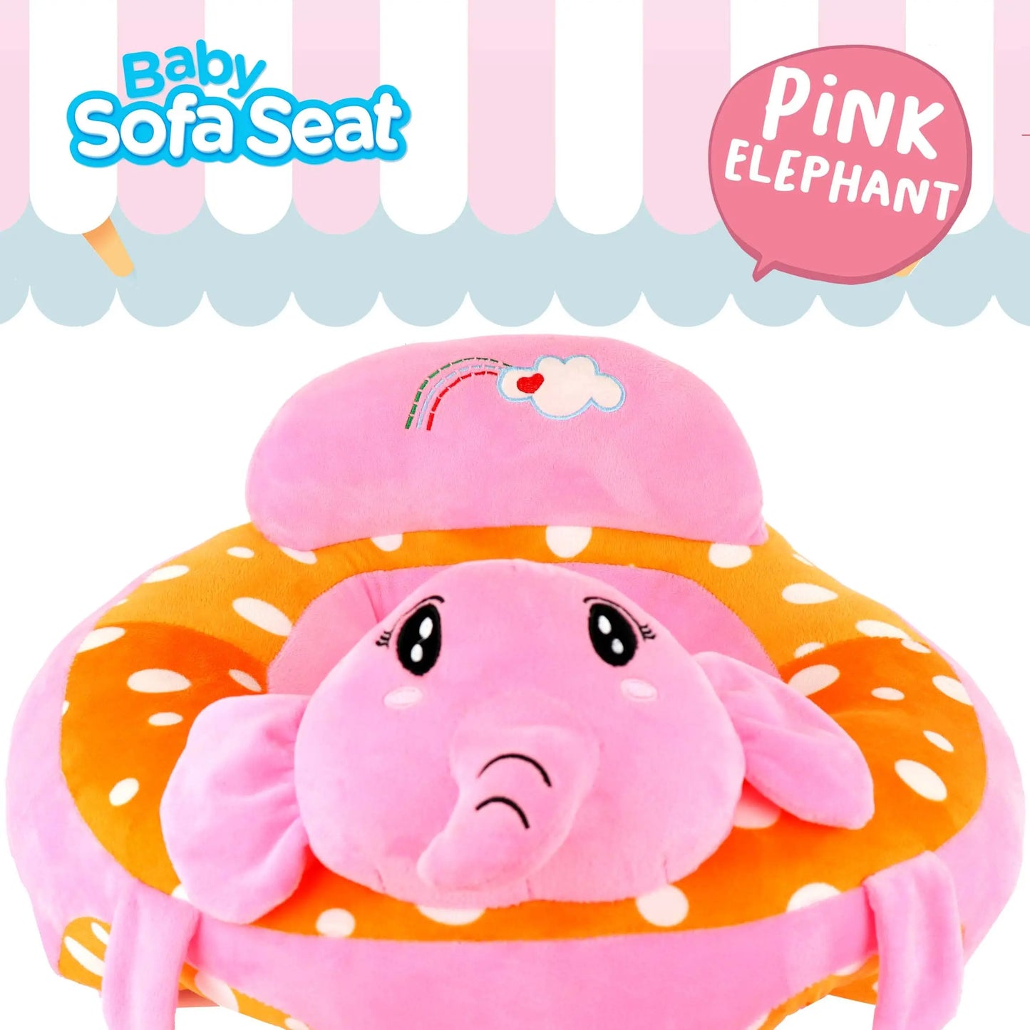 Baby Infant Sofa Learning to Sit Seat Feeding Chair