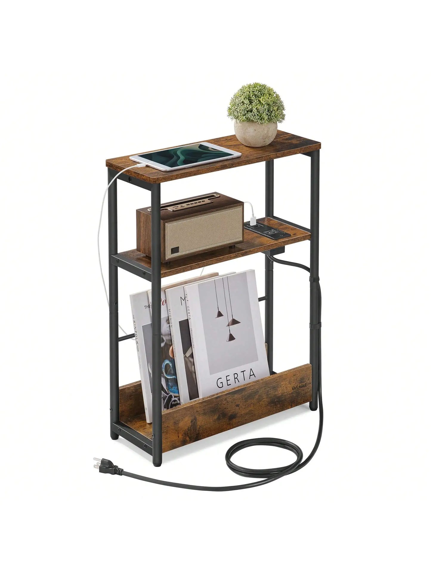 Side Table with Storage