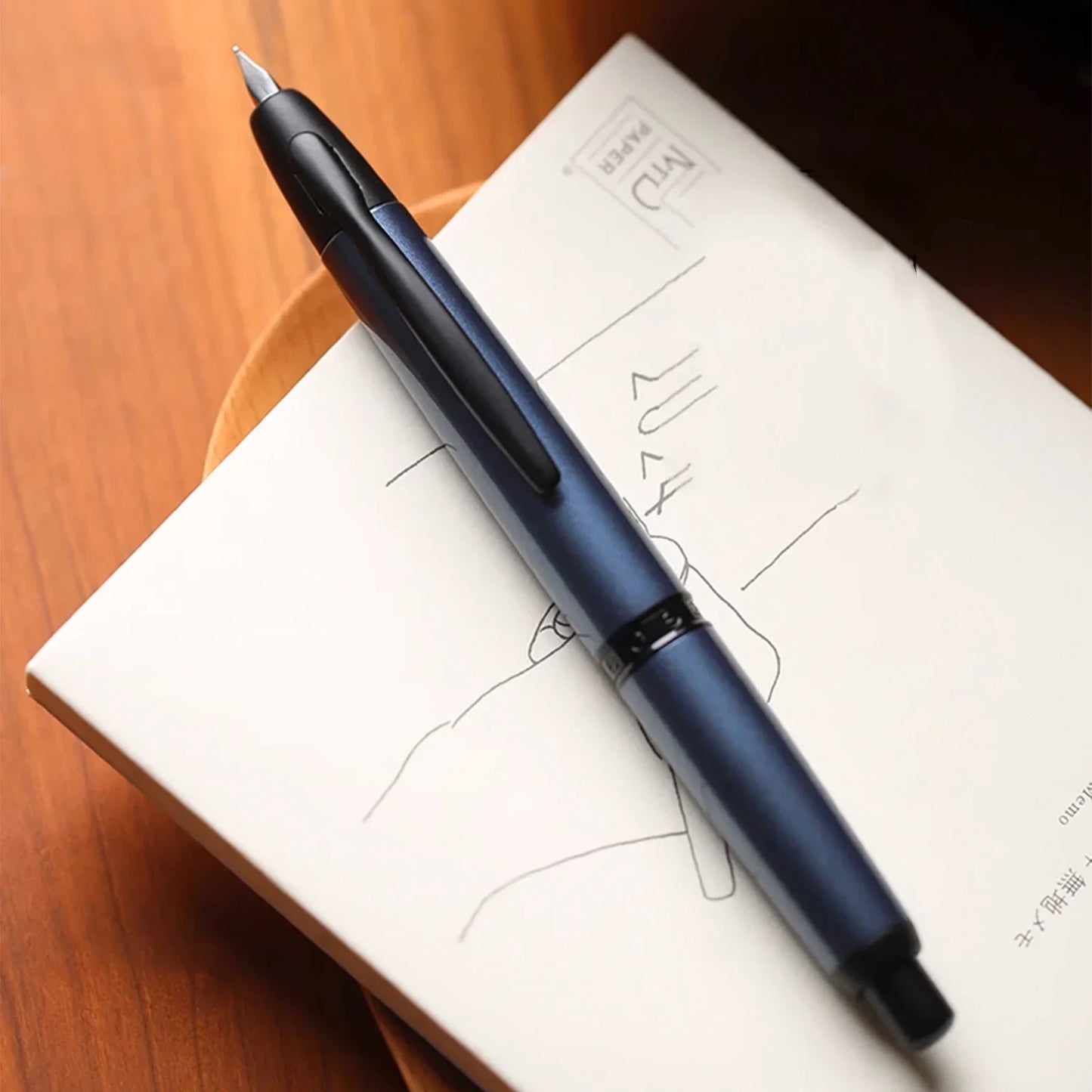 Press Fountain Pens Retractable Nibs