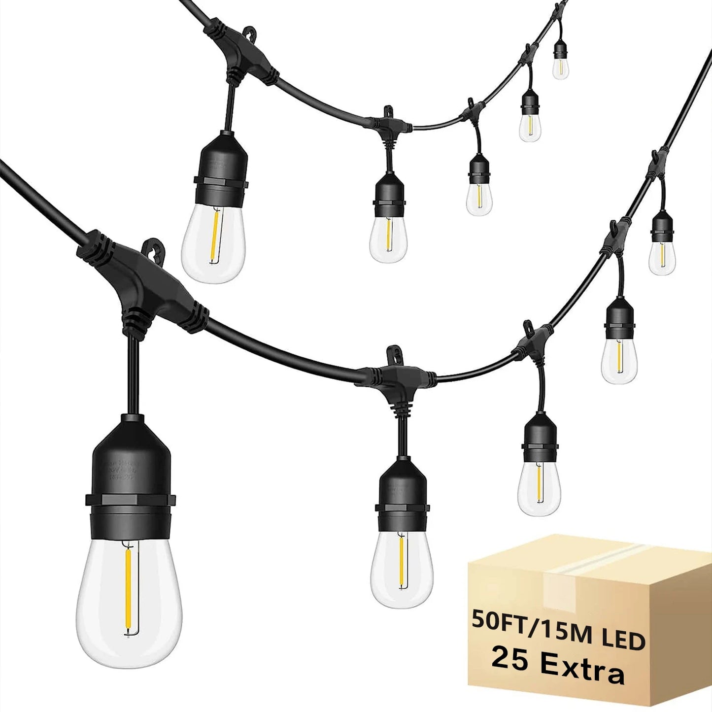 Patio Vintage Bulbs Lights