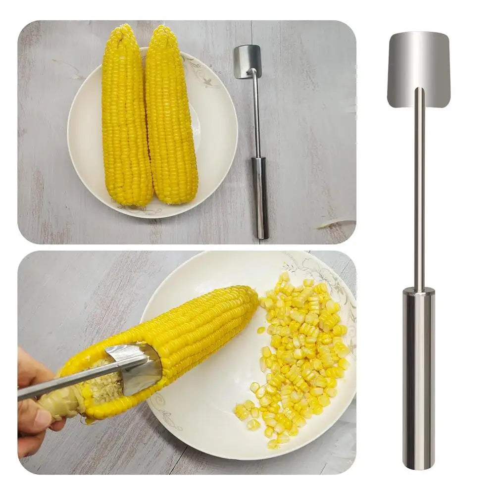 Corn Cob Peeler Stainless Steel