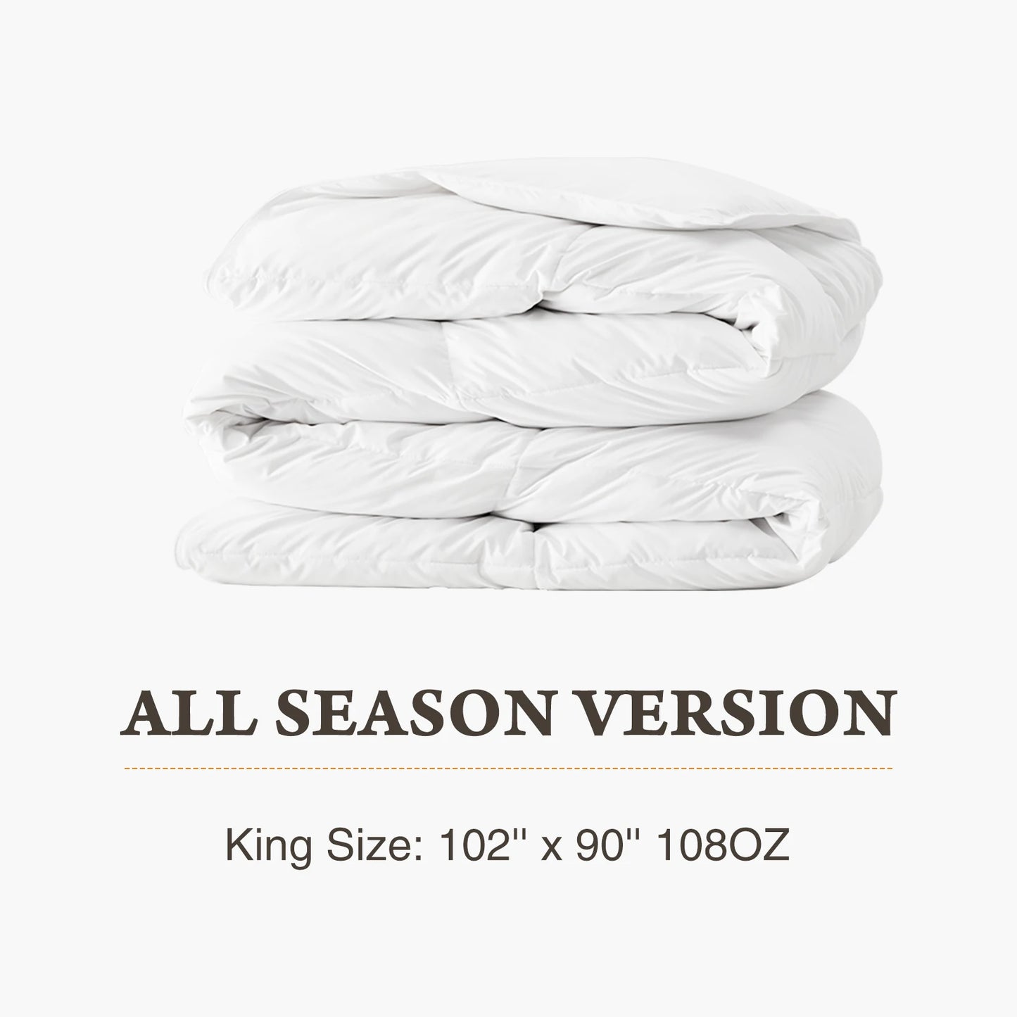 All Season Blanket with Corner Tabs Box Stitched Comforter