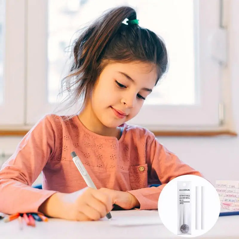 Automatic Press Pencil Erasers