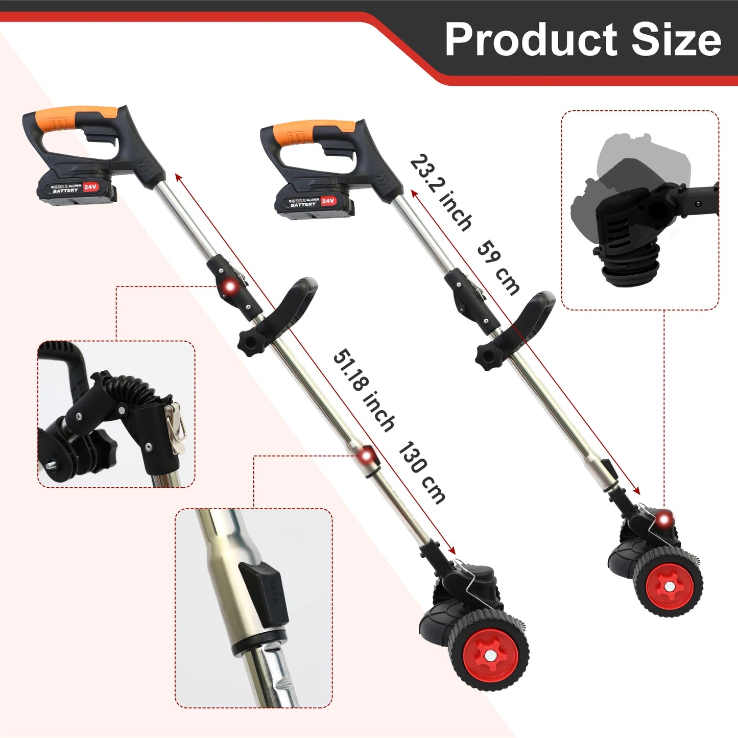 Electric Weed Wacker Lightweight