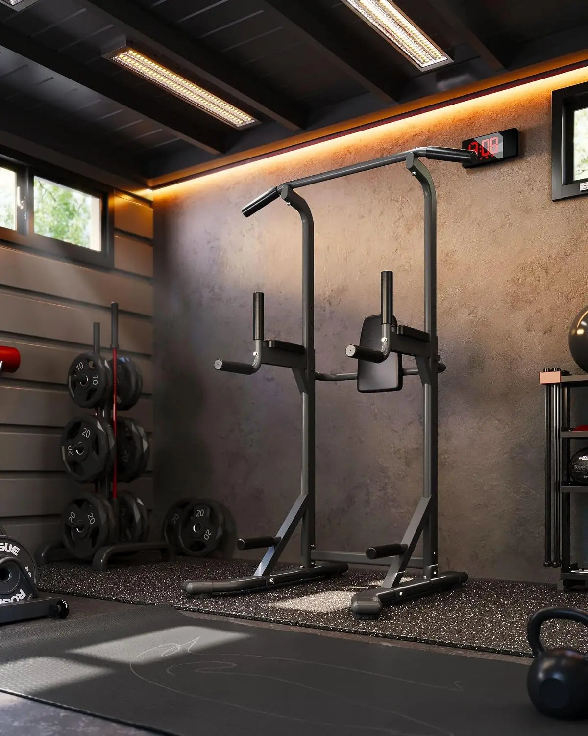 Heavy Duty Adjustable Pull Up Station