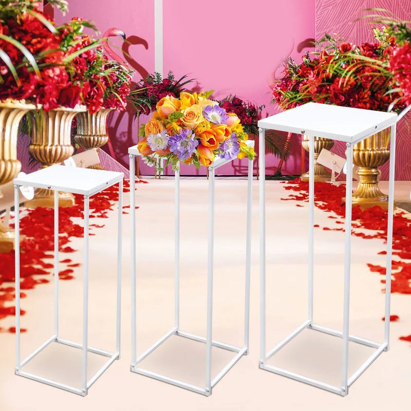 Tall Metal Pedestal Plant/Flower Stand