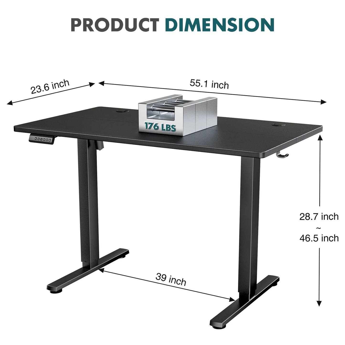 Electric Standing Computer Desk