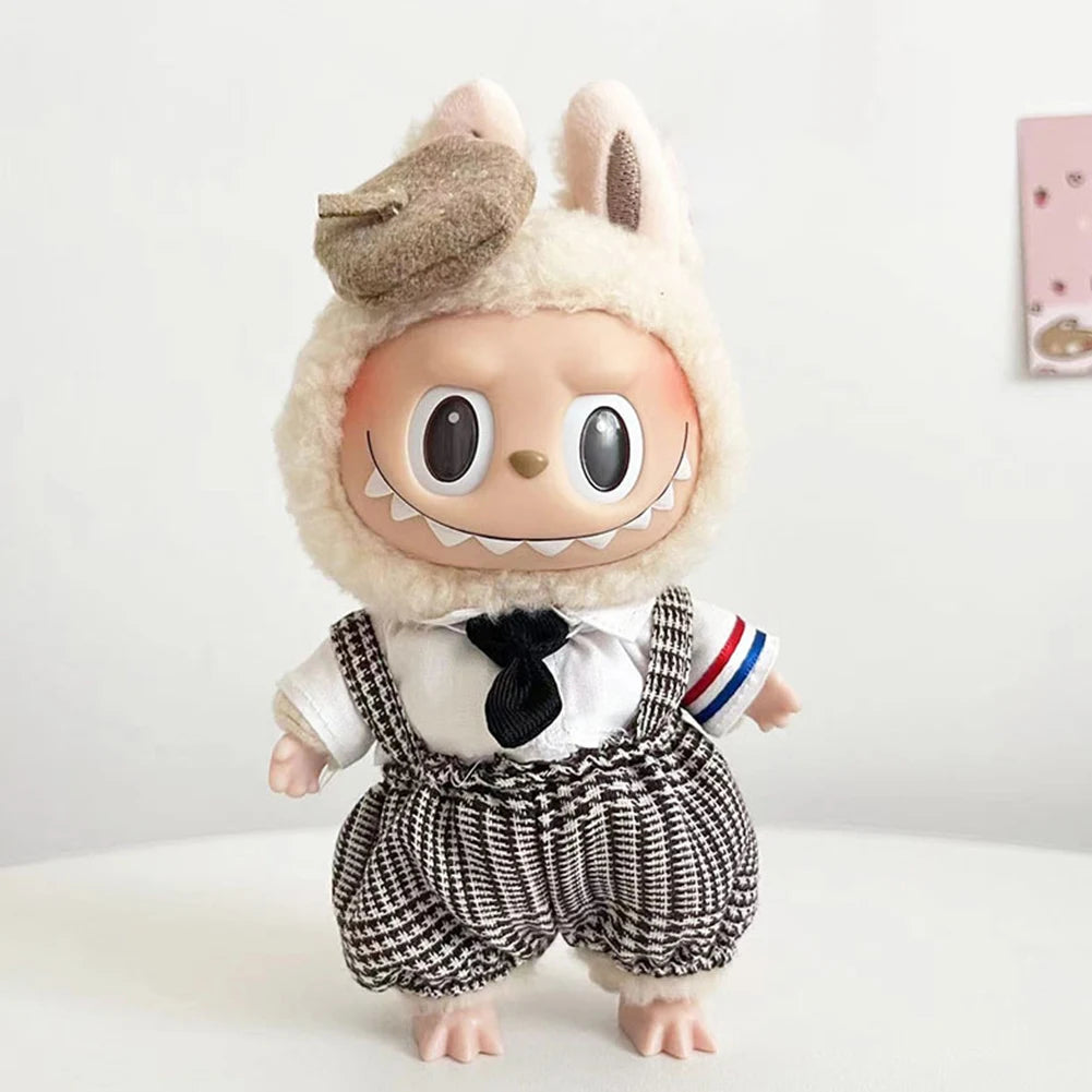 Mini Labubu Dolls Outfit Clothes Accessories without Doll