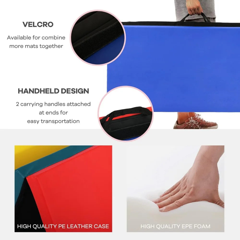 4 Panel Folding Exercise Mat