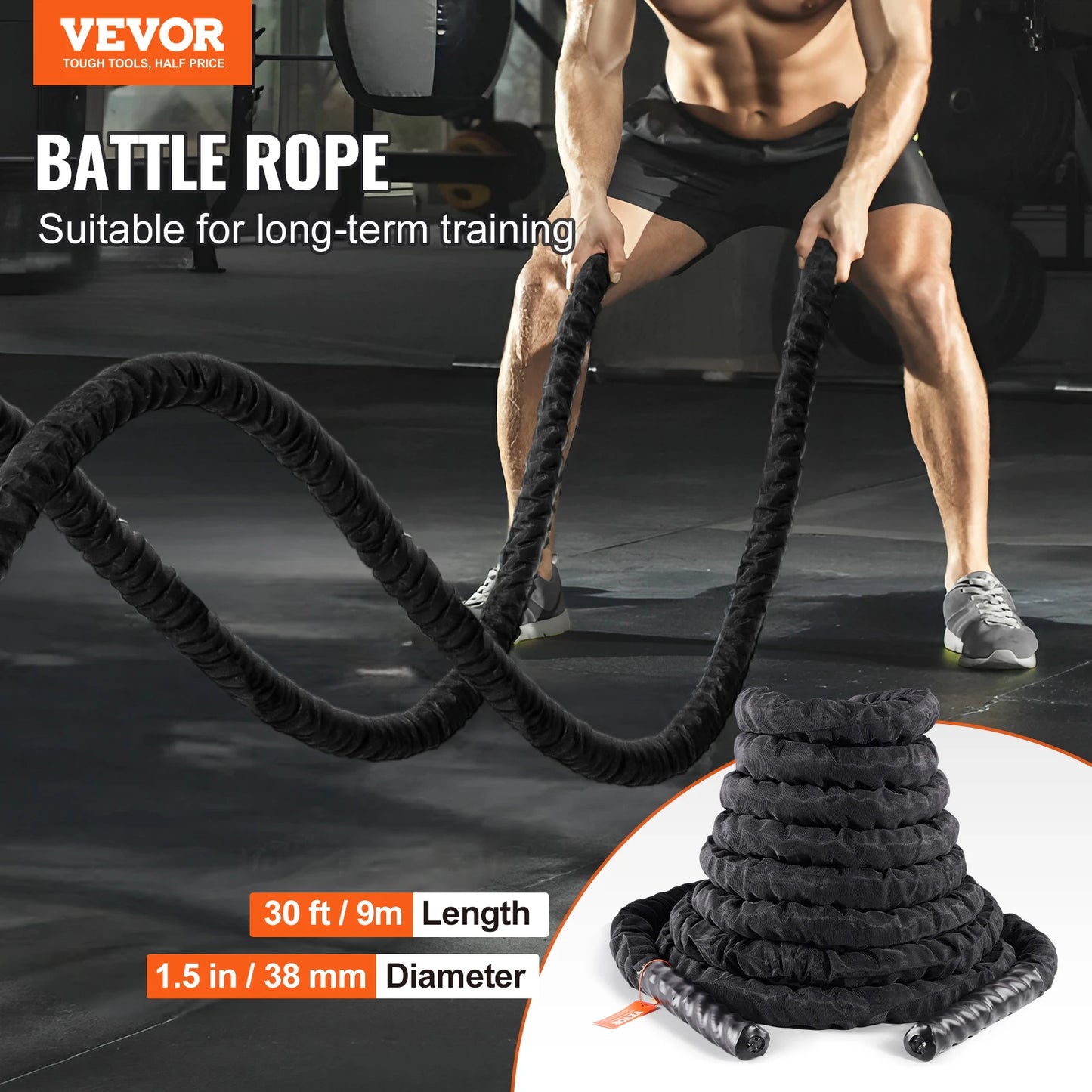 Battle Rope Exercise Equipment