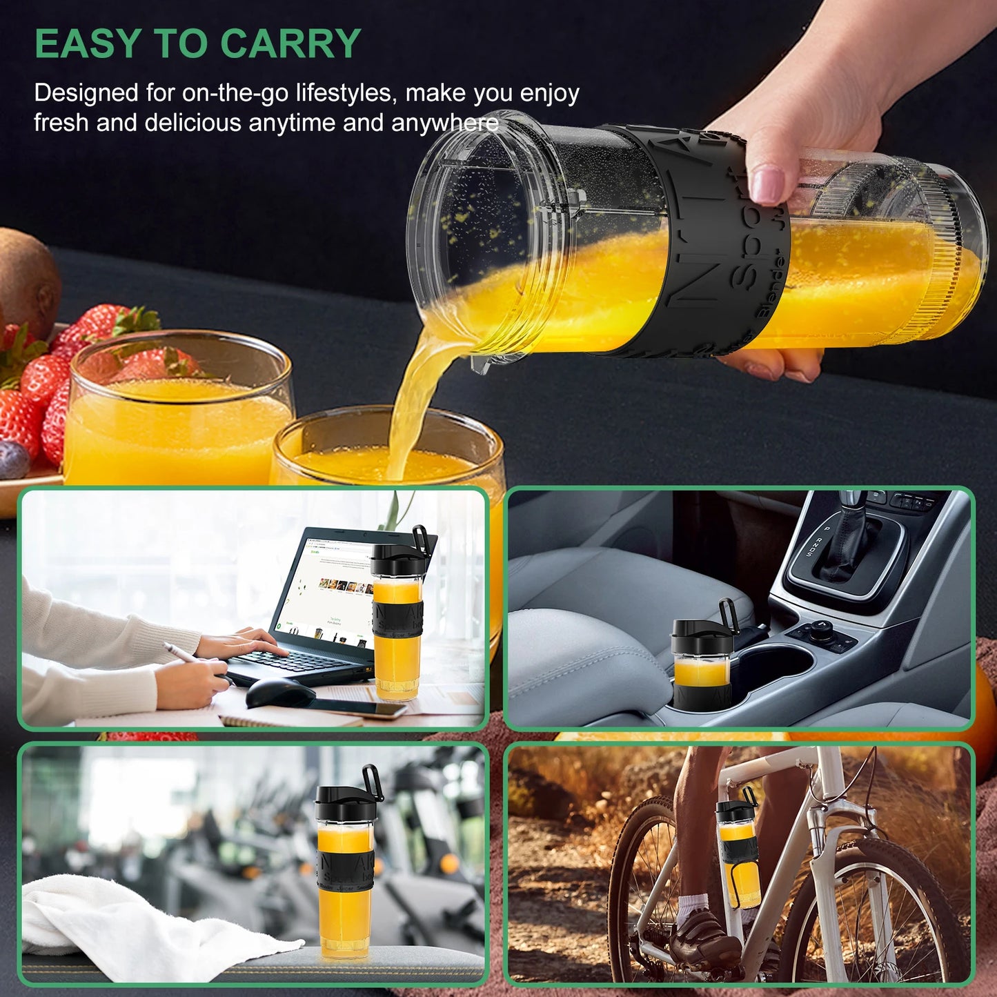 Multifunctional Portable Food Processor