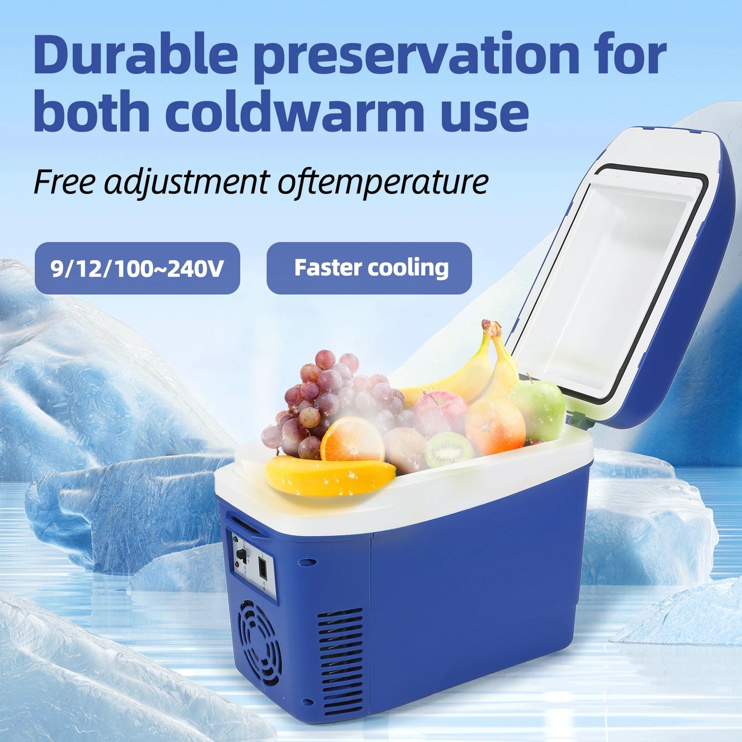 Portable Mini Fridge for Patio
